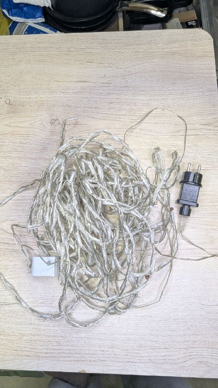 Набор новогодних гирлянд, украшений, костюмы 7