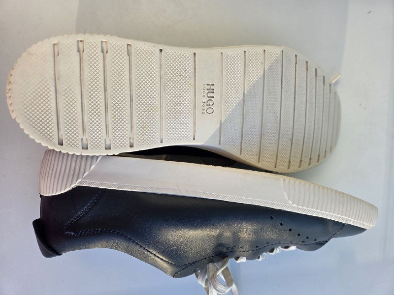 Кожаные кеды Hugo Boss, размер 38 5