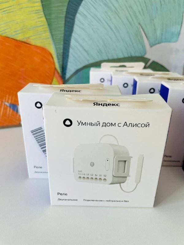 Комплект реле умный дом с Алисой Яндекс 10