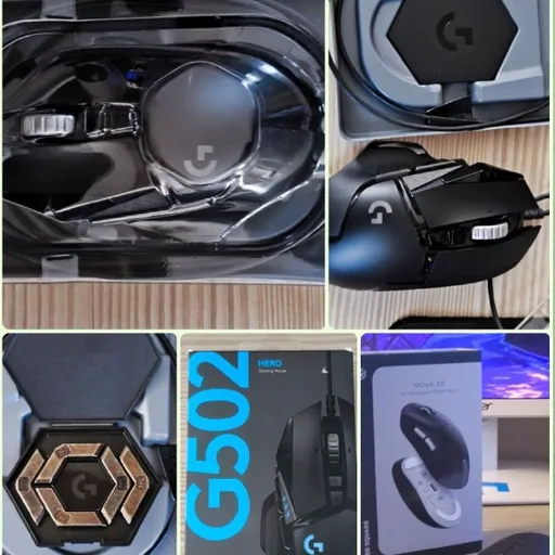Logitech G502 Hero, IO Nova SE