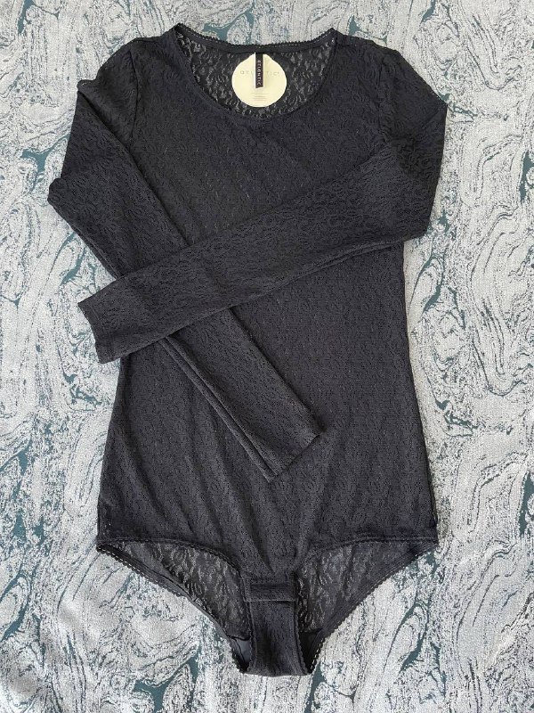 Боди Atlantic кружевной эластичный