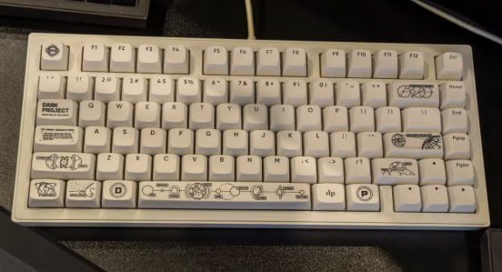Механическая клавиатура Dark Project Terra Nova White
