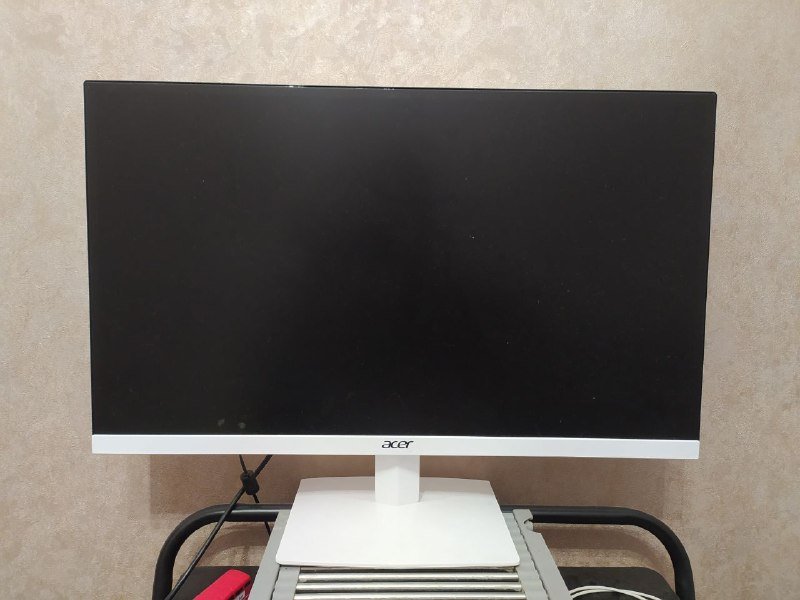 монитор Acer HA0 Series 27" FHD, настольный кронштейн Wellkron WK100, адаптер кронштейн Unitek FP2N