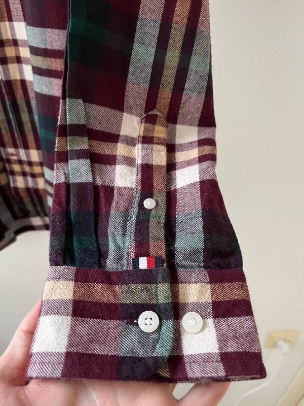 Фланелевая рубашка Tommy Hilfiger, оригинал 4