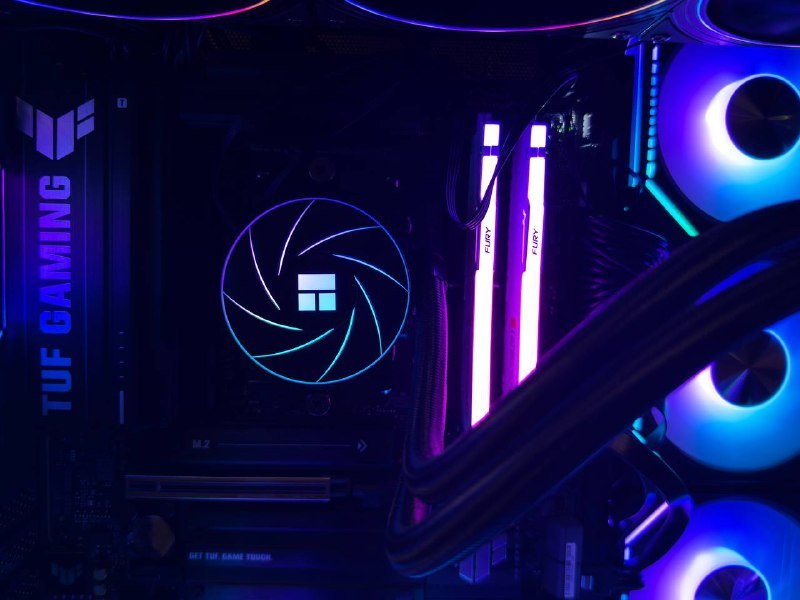 CPU AMD Ryzen 9950x, Материнская плата ASUS, ОЗУ Kingston Fury 64GB, Система охлаждения, Блок питания ASUS, Корпус Golden Field 2