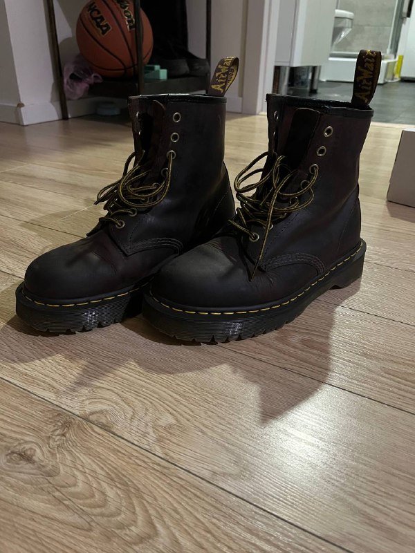 Ботинки Dr. Martens 1460 Crazy Horse Leather 2