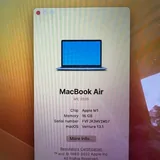 Apple MacBook Air M1 16GB 4