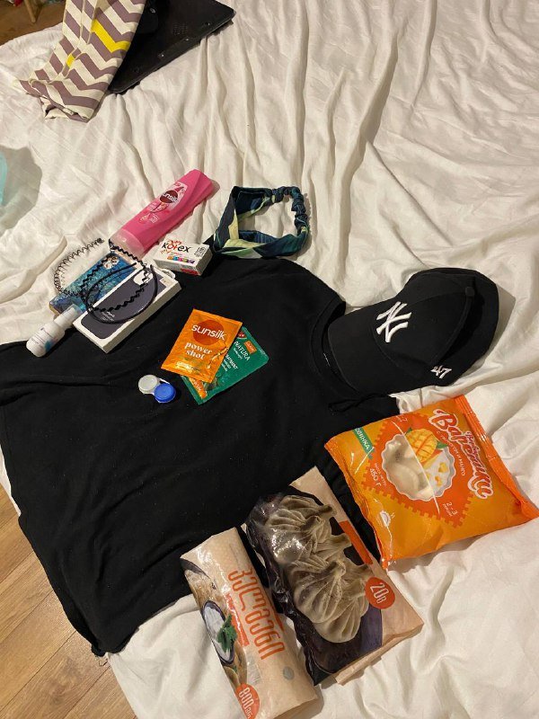 кепка, футболка, чехол для айфон, маски для волос, ободки, бальзам, контейнер для линз, тампоны, вареники, пельмени, хинкали 2