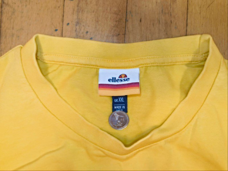 Футболка Ellesse 1959 желтая XXL 2