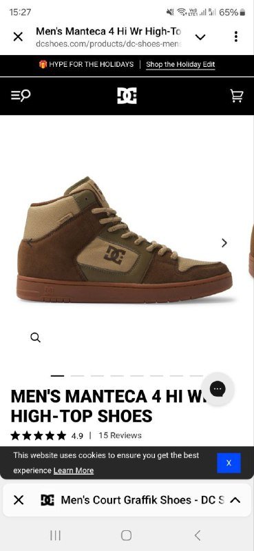 Мужская обувь кеды кроссовки Manteca 4 Hi Wr 2