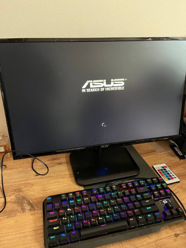 ПК, монитор, клавиатура, мышка, USB-WiFi адаптер