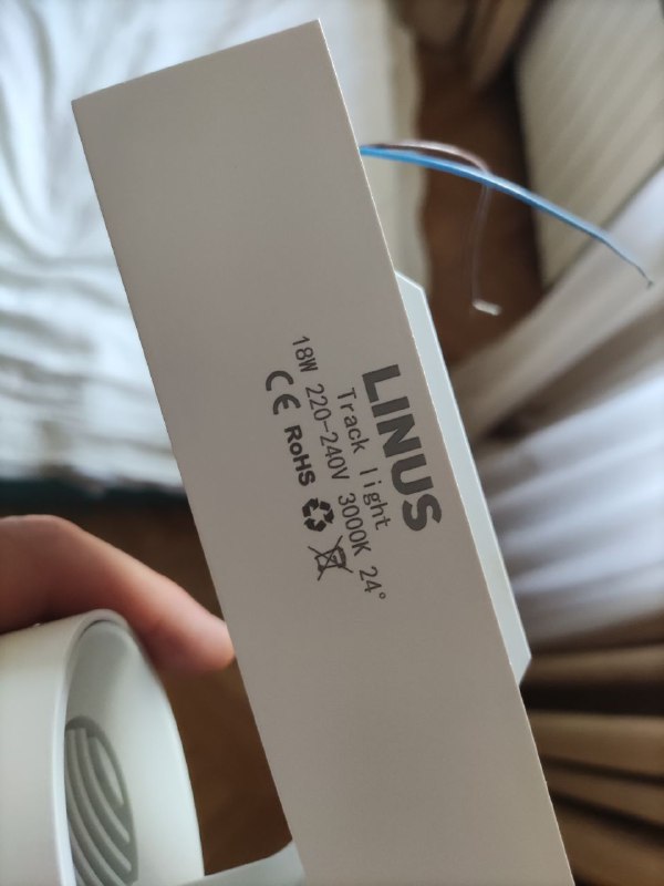 Светильники для шинной системы Linus 18Вт 3000К 3