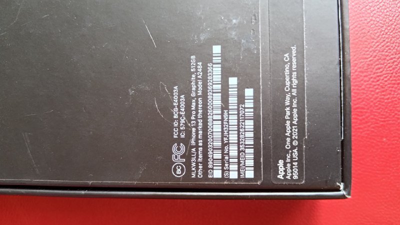 Iphone 13 Pro Max 512Gb Заблокирован с дефектом экрана 5