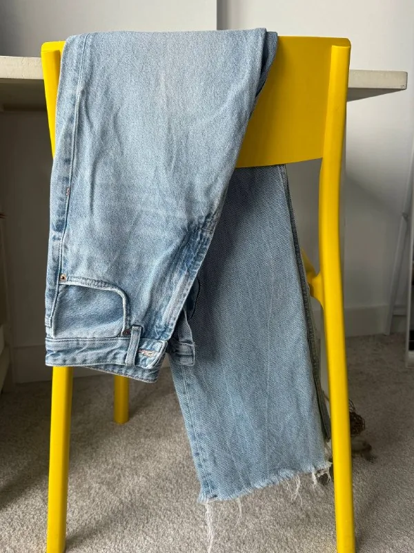Бомбер Zara, джинсы Zara, лоферы Zara, кеды Lacoste 1