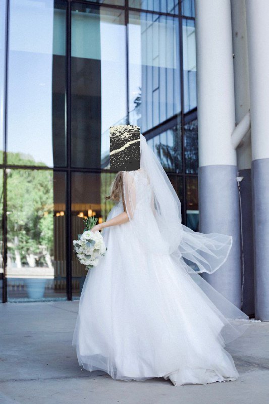 Свадебное платье элегантное размер S/M 2