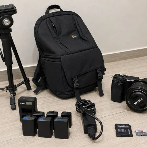 Фотоаппарат Sony A6300 с объективом и аксессуарами