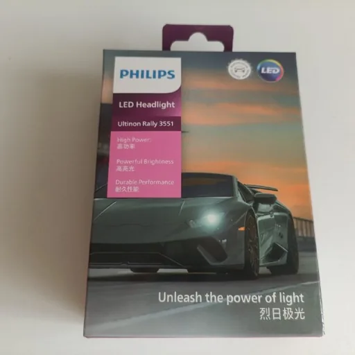 Светодиодные автомобильные лампы Philips Ultinon Rally 3551 H8/H9/H11