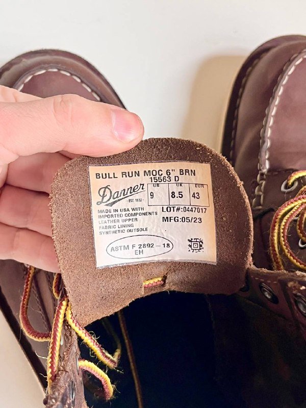 Ботинки Danner Bull Run Moc 6" мужские, размер 43 5