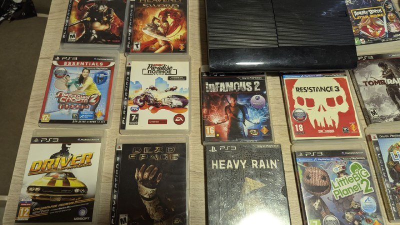 Игровые консоли Wii U, Wii, PS3, PS Vita с играми и аксессуарами 2