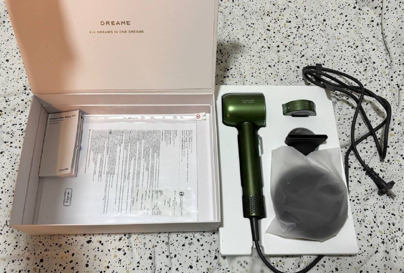 Фен Dreame hair dryer glory master AHD10 с насадками