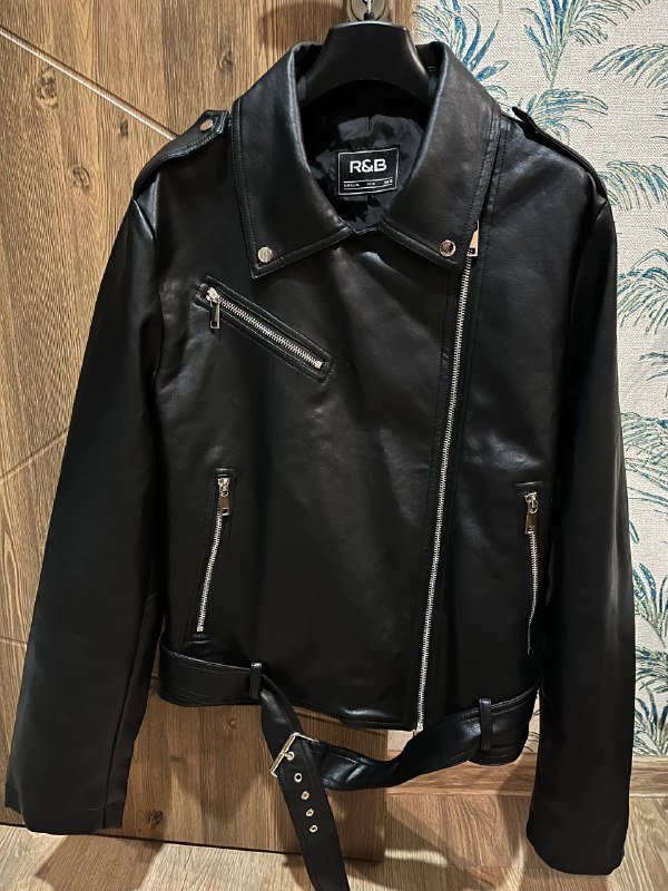 женская кожаная куртка R&B