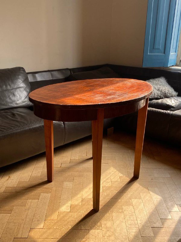 Стол овальный деревянный 3