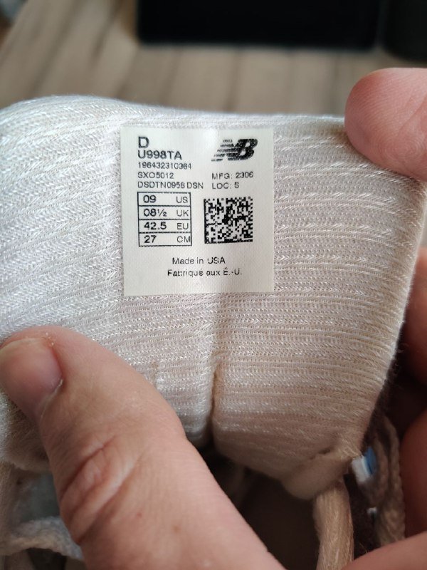 Кроссовки New Balance 998 Teddy Santis Grey Day, размер 9 US 6