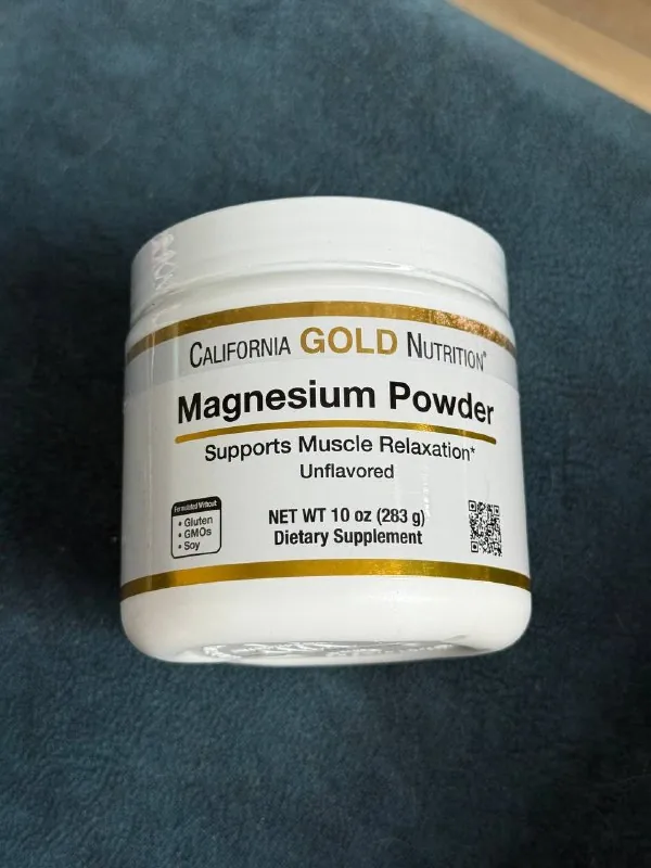 Магний порошок California Gold Nutrition 1