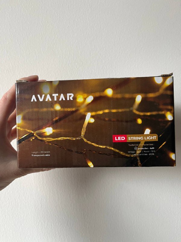 Гирлянда Avatar 20 метров свет холодный