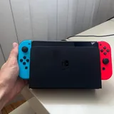 Nintendo Switch OLED с док-станцией, геймпадом, играми 1