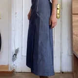 Джинсовая юбка, брюки и джинсы, сапоги 2