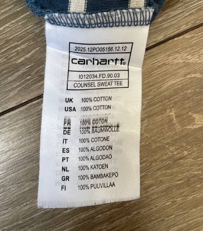 Carhartt striped sweater size S-M 6