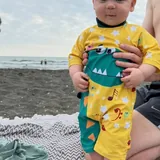 Купальный костюм для мальчика с шапочкой 1