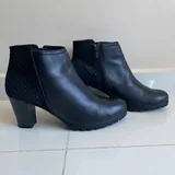 Женские ботинки Caprice, платье 1