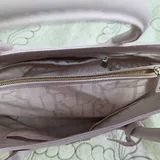 Сумка Furla Linda светло-розовая из кожи сафьяно 4