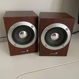 Монитор Dell и колонки Genius 3