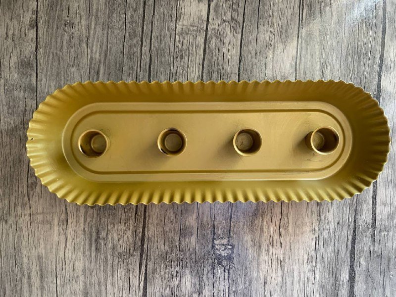 Подсвечник металлический IKEA 2