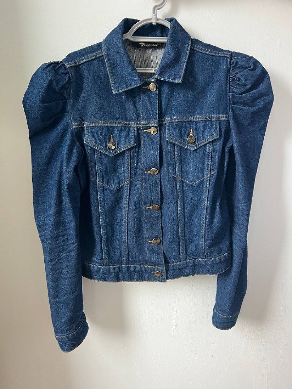 Джинсовая куртка ADL & Cengiz Abazoğlu размер S тёмно-синий