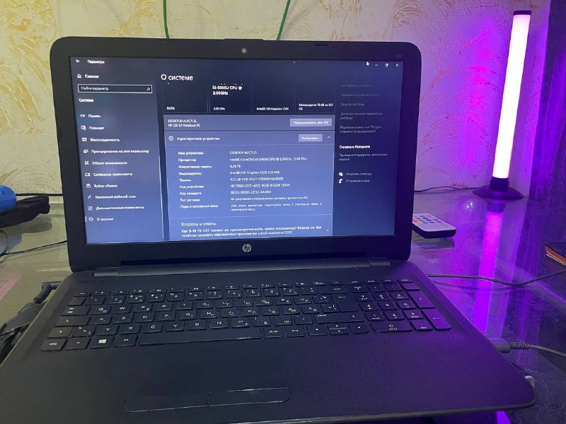 Ноутбук HP G4 250 Intel Core i3 8GB RAM 1TB HDD