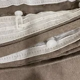 Шторы тауп, комплект 2 штуки 1