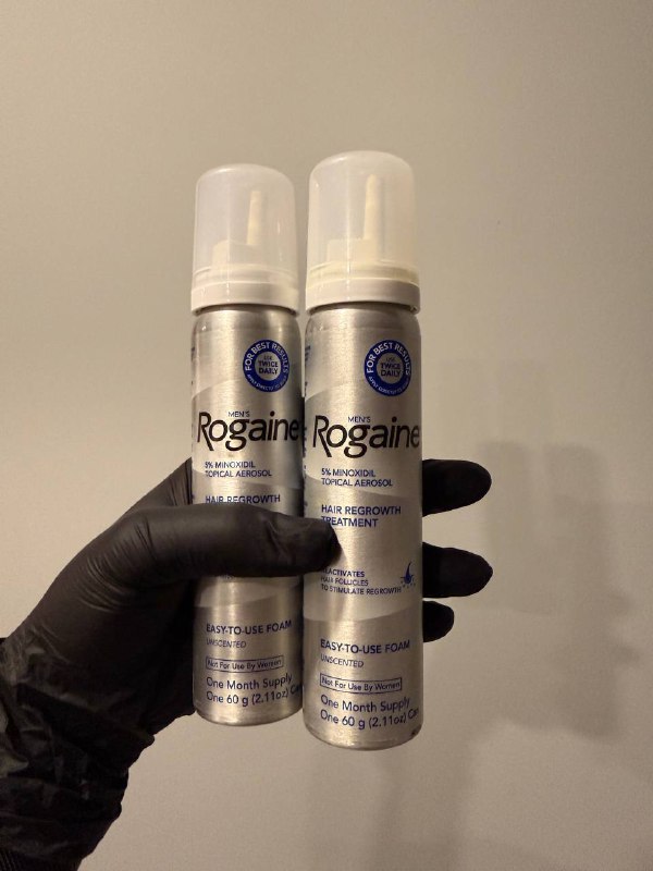 Миноксидил Rogaine в пене оригинал, сумка cosmo