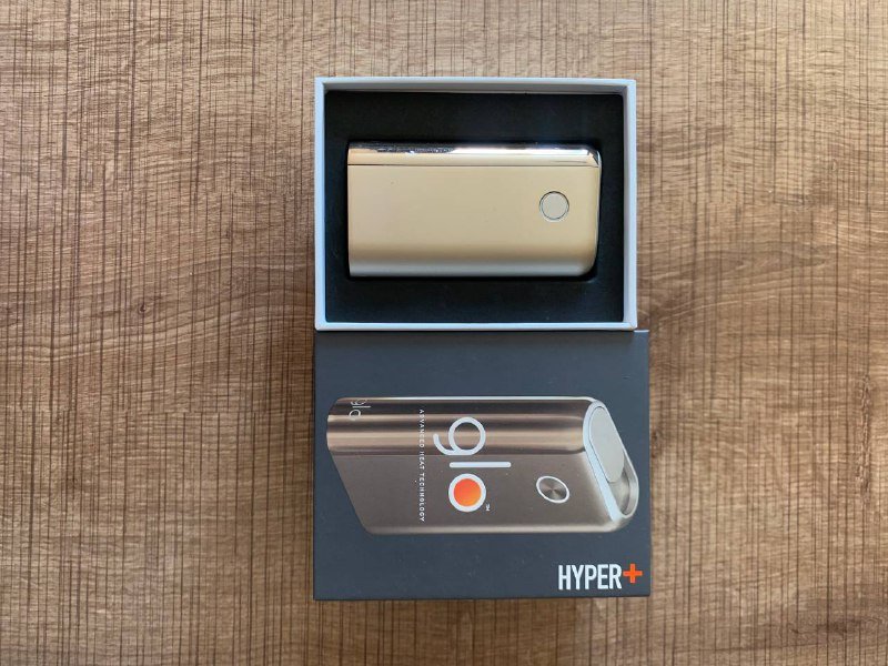 Glo устройство с пачками стиков