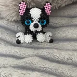 Собачка из бисера 2