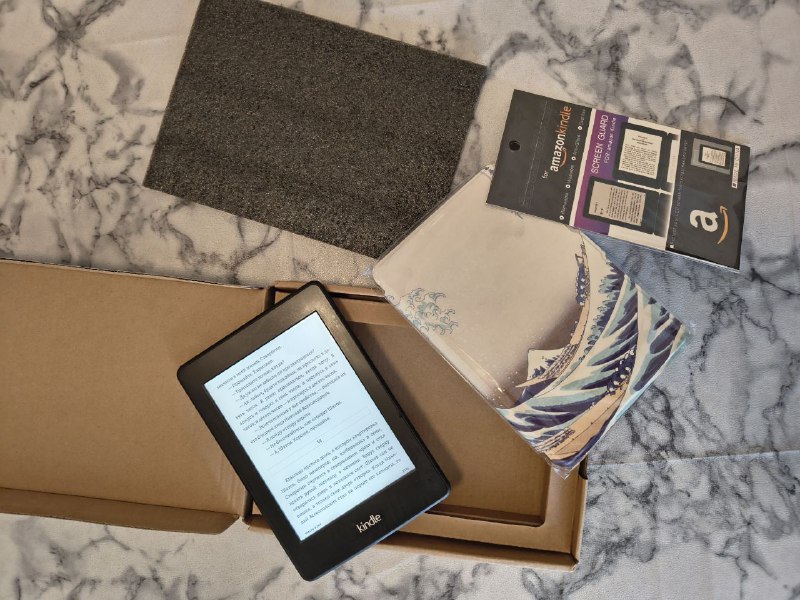Электронная книга Kindle paperwhite 2 3