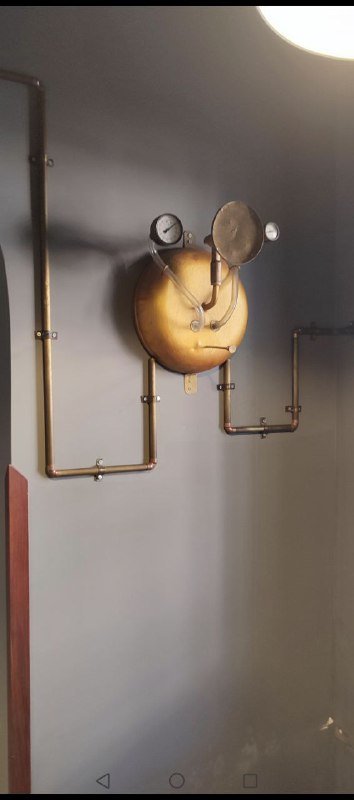 Декор в стиле Стим панк для бара или комнаты 6