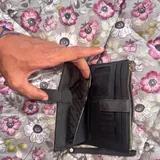 Черный женский кошелек 5