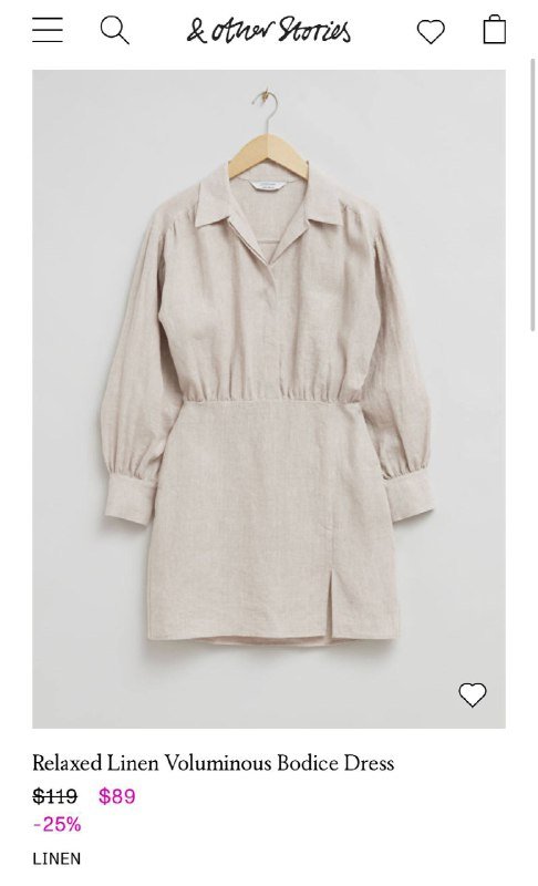 Кожаное платье Coast, Платье из льна & Other Stories, Льняное платье ASOS Design 5