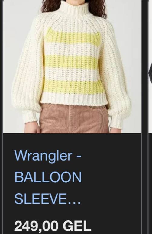 Свитер Wrangler из шерсти и альпаки 4