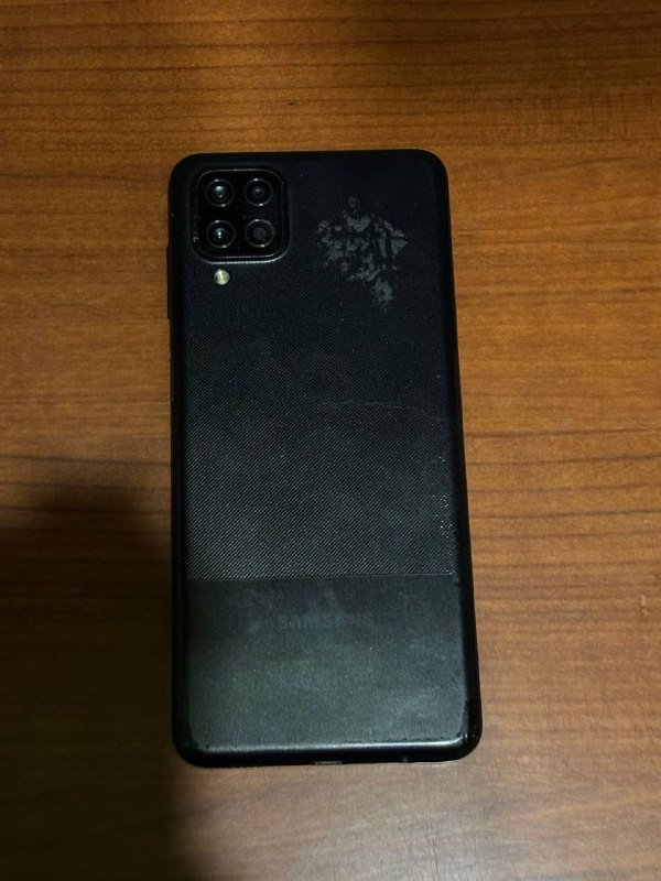 Samsung A12 с разбитым экраном, зарядка отдельная 2