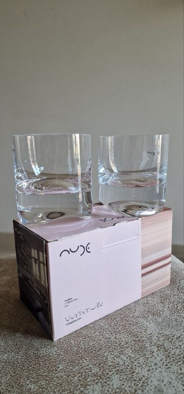 Хрустальные стаканы для виски Nude Arch Tumblers, кружка-банка с крышкой для коктейлей